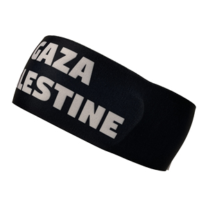 عصابات الرأس الخاصة بـ Free Gaza رباط الشعر المخصص لجمعية مسيرة السلام شعار كبير وقف الحرب حرية فلسطين رباطات الرأس