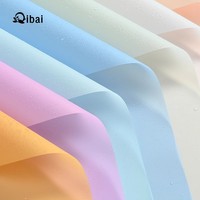 Kertas Bunga Korea Matte Qibai Fog, Kertas Pembungkus Bunga Tahan Air Gaya Korea, Kertas Kado Buket Warna Solid