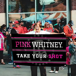 Декоративный флаг Pink Whitney, юмористический настенный баннер для бара, клуба, вечеринок и декора стен в мужской комнате, 3x5 футов - Product Image 2
