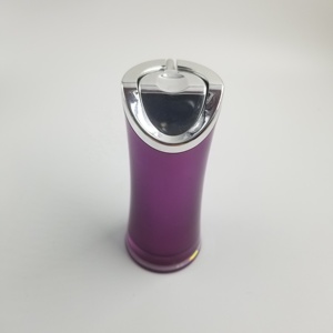 15ml Acrylic <strong>Lean</strong> Lotion Pump Sprayer Bottle Double Wall Screen Printed ABS Components for Skin Care Serum Custom Colors Logo - Product Image 5