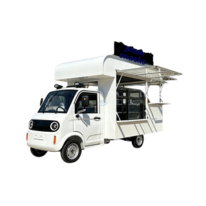 Chariot de restauration rapide électrique à énergie nouvelle, camion de nourriture de rue mobile, véhicule de service alimentaire multifonctionnel à vendre, kiosque mobile de restaurant - Product Image 1
