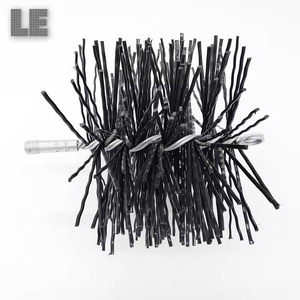 Kit de brosses de nettoyage pour poêle à granulés rond, foyer polyvalent et cheminée - Product Image 5