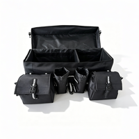 Bolsa de Almacenamiento Trasera para ATV, Resistente, con Correa Reflectante, Base Acolchada, Impermeable, Ligera, de Material Oxford