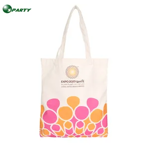 OEM toptan katlanabilir kanvas çanta promosyon hediye keseleri özel baskılı kullanımlık pamuk bakkal alışveriş çantası Tote Shopper