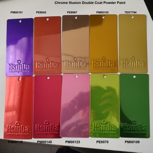 Hsinda pour peinture en poudre électrostatique chromée brillante certifiée pour voitures, motos, bateaux, jantes à double couche - Product Image 2