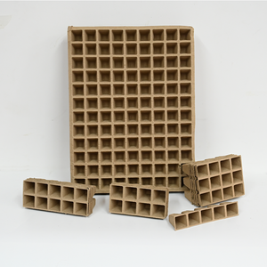 Macetas de Pulpa de Papel de Tamaño Personalizable, Biodegradables, para Semilleros, Cuadradas y Redondas, para Cultivo de Flores - Product Image 5