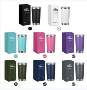 Gobelet isotherme en acier inoxydable de 20 oz avec logo, tasse à eau isolée sous vide pour gravure au laser - Product Image 4
