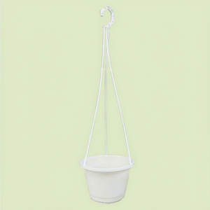 Kit de Propagación Colgante Redondo Blanco de Plástico PP al por Mayor para Hogar y Jardín, Estilo Tropical, Decoración para Todas las Estaciones (HG 12-8034) - Product Image 1