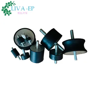 Rubberen Cilindrische Anti-Vibratie Isolatie Installatie Rubber Cilinder Buffer Trillingsisolator