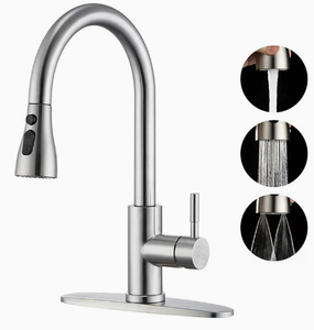 Kitchen Faucet Mixer with Pull Down Sprayer for Sink - Product Image 3