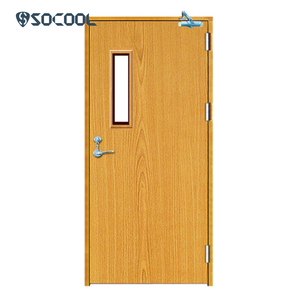 China Top Fire <span class=keywords><strong>Door</strong></span> Fabricante de gama alta personalizada para UL Puerta cortafuego doble Puerta abatible exterior de acero Diseño moderno Acabado - Product Image 3