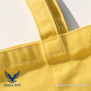 Wholesale Eco Friendly Reusable Shopping Tote with Custom Printed Logo Two Handles Open Closure for Promotional Gift <b>Canvas</b> <b>Bag</b> - Product Image 6