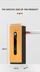 TP tốc độ cao bùng nổ rào cản hệ thống cổng thả cánh tay an ninh rào cản cổng cho bãi đậu xe hệ thống quản lý và trạm thu phí - Product Image 5