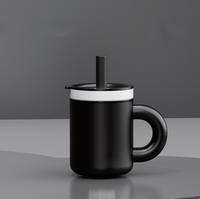Gobelet isotherme en acier inoxydable 316 avec revêtement céramique, anti-fuite, pour café, lait, thé, mug de voyage