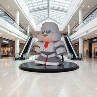 Personalizar Gigante Publicidad Inflable Dibujos Animados Modelo Personalizado Diseño IP Inflable Robot Transformador Dibujos Animados Inflables