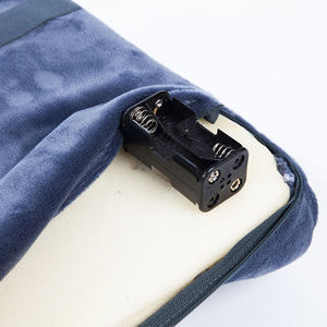 سيارة استخدام بطارية كهربية تعمل بالاهتزاز الخلفي قطني غطاء وسادة خصر مدلك - Product Image 3