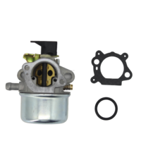 Carburateur 498965 compatible avec BS 498965 494216 493422 494971 Tondeuse à gazon avec bougie d'allumage 4106