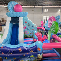 Château gonflable commercial en PVC pour jeux extérieurs et fêtes