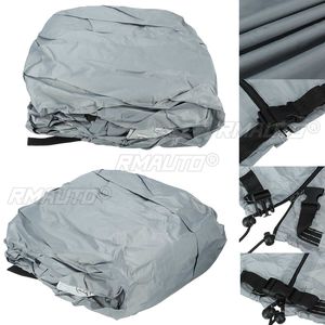 Housse de bateau imperméable 210D pour console centrale et toit en T, 16-24 pieds, pare-soleil, anti-poussière, robuste, pour usage marin - Product Image 2