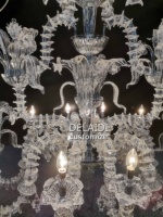 Lustres en verre de Murano, luminaires suspendus, lampe de salon, éclairage de luxe