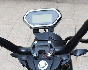 Scooter électrique City Coco à deux roues avec batterie au lithium 60V 1500W, capacité de charge de 219 kg, pneus larges, amortisseurs, autonomie de 100-120 km, vitesse de 45 km/h - Product Image 2