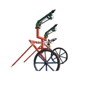 Aspersor de riego agrícola de metal con boquilla giratoria automática de alta presión para riego de campos agrícolas y huertos - Product Image 1