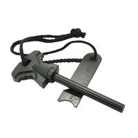 Équipement de survie pour le camping en plein air, outil d'allumage portable, bande de magnésium imperméable, briquet bâton, allume-feu