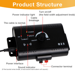 Système de <span class=keywords><strong>clôture</strong></span> électrique <span class=keywords><strong>sans</strong></span> <span class=keywords><strong>fil</strong></span> <span class=keywords><strong>invisible</strong></span> pour <span class=keywords><strong>chien</strong></span>, collier de dressage à distance avec bip et choc électrique pour extérieur - Product Image 2