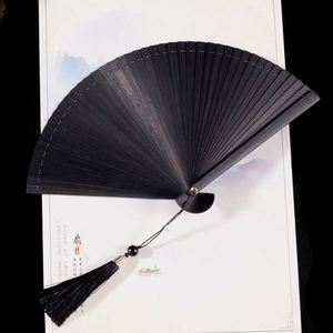 Mini Abanico de Bambú de 16cm/18cm con Logotipo Grabado Personalizado, Artesanía de Bambú - Product Image 6