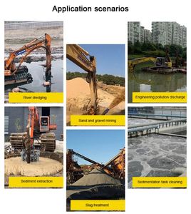Bomba de Dragado de Arena Centrífuga de Alto Flujo, Bomba de Arena Hidráulica Vertical para Excavadora, para Minería y Dragado de Arena - Product Image 6