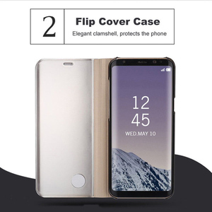 เคสหนังพลิกแบบกระจกหรูหราสำหรับ <span class=keywords><strong>Huawei</strong></span> P30 Pro P Smart  ฝาหลังหนังสำหรับ Honor X70 X9D 5G ป้องกันแบบ 360 องศา รุ่น 400Pro - Product Image 3