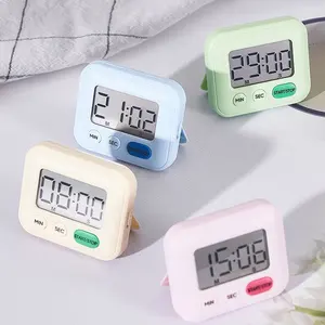 Mini electronic digital countdown timer kitchen Cooking Magnet timer gym teacher kids study game alarm timer