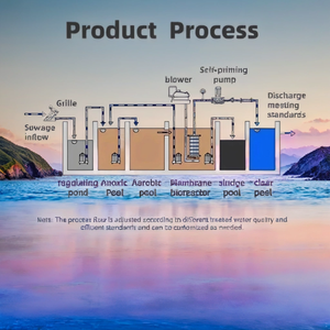20000L ปั๊มน้ำเสียขนาดใหญ่แบบมี200L/ชั่วโมงสำหรับน้ำเสียในครัวชนบท - Product Image 2