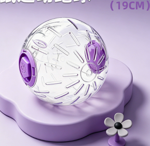 Balle d'exercice interactive pour petits rongeurs, jouet adapté aux hamsters syriens, souris, fournitures d'alimentation pour animaux de compagnie - Product Image 5