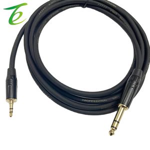 3,5 mm'den 6,5 mm'ye ses kablosu, stereo büyük boyutlu bilgisayar güç amplifikatörü hoparlör bağlantı kablosu, 6,35 mm elektronik org - Product Image 4