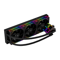 Refroidisseur de processeur liquide Thermalright Magic Qube 360 ARGB NOIR avec écran numérique intelligent, ventilateurs 2000 RPM pour LGA1700 AM5