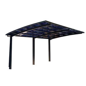 Abri de voiture en métal arqué, auvent de stationnement, garage pour voitures - Product Image 4