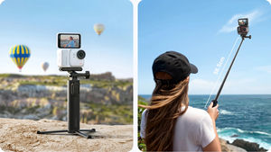 Nouveau trépied Insta360 Mini 2-en-1 2.0, perche à selfie et monopode pour Insta360 X4 X3 Ace <span class=keywords><strong>Pro</strong></span> 2 <span class=keywords><strong>GO</strong></span> 3S GoPro <span class=keywords><strong>Hero</strong></span> 13 – Accessoires - Product Image 5