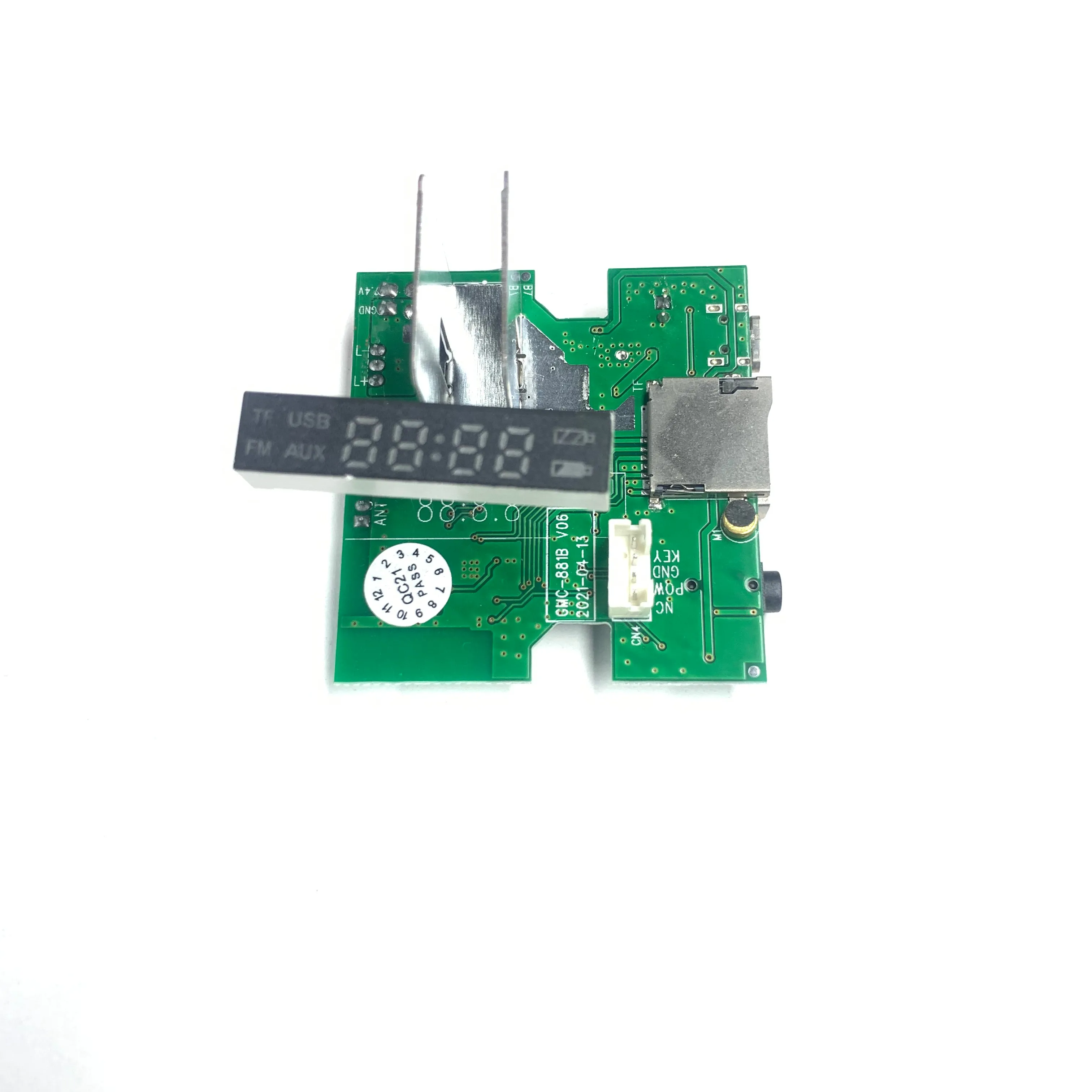 MP3 müzik çalar taşınabilir ses yüksek performanslı PBC üreticisi G2 oyuncu LED dekoder ses kartı PCB kartı