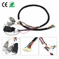 Rangkaian Kabel Harness Transmisi Mesin Profesional dengan Isolasi PBT untuk Komputer Sepeda Motor dan Mesin Industri