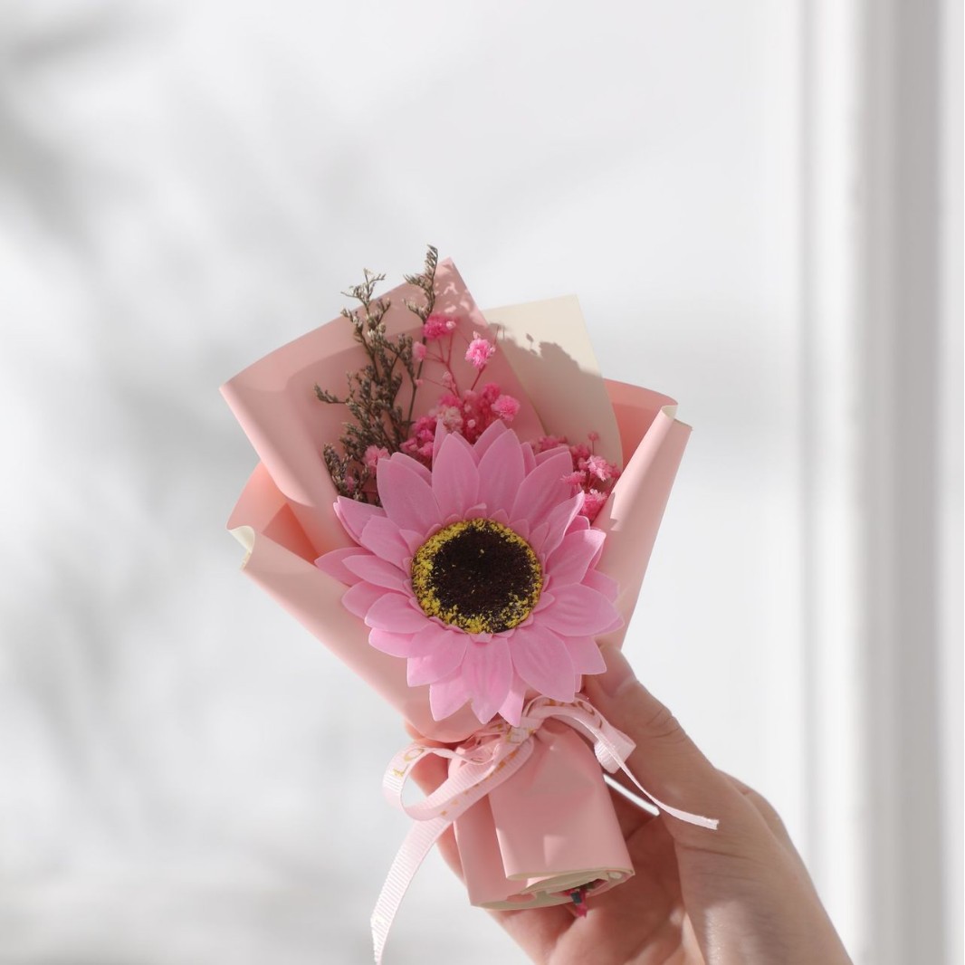 Tournesol rose