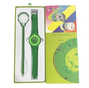Reloj de Cuarzo de Bolsillo para Pareja, Marca Compartida Dunhuang de AliExpress 2026, Correa de Cuero, Esfera de 43mm, Sin Número - Product Image 2
