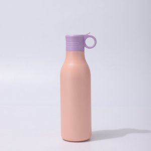 Bouteille d'eau de sport isolée en acier inoxydable à double paroi de 550 ml avec logo personnalisé - Product Image 6