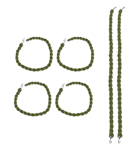 K102 Attaches de pantalon torsadées, Sangles élastiques pour bottes, Jarretières élastiques - Product Image 2