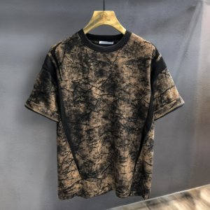 T-<span class=keywords><strong>shirt</strong></span> tendance pour homme, version haute qualité 1:1, tricoté en coton 100% respirant, collection 2026 - Product Image 5