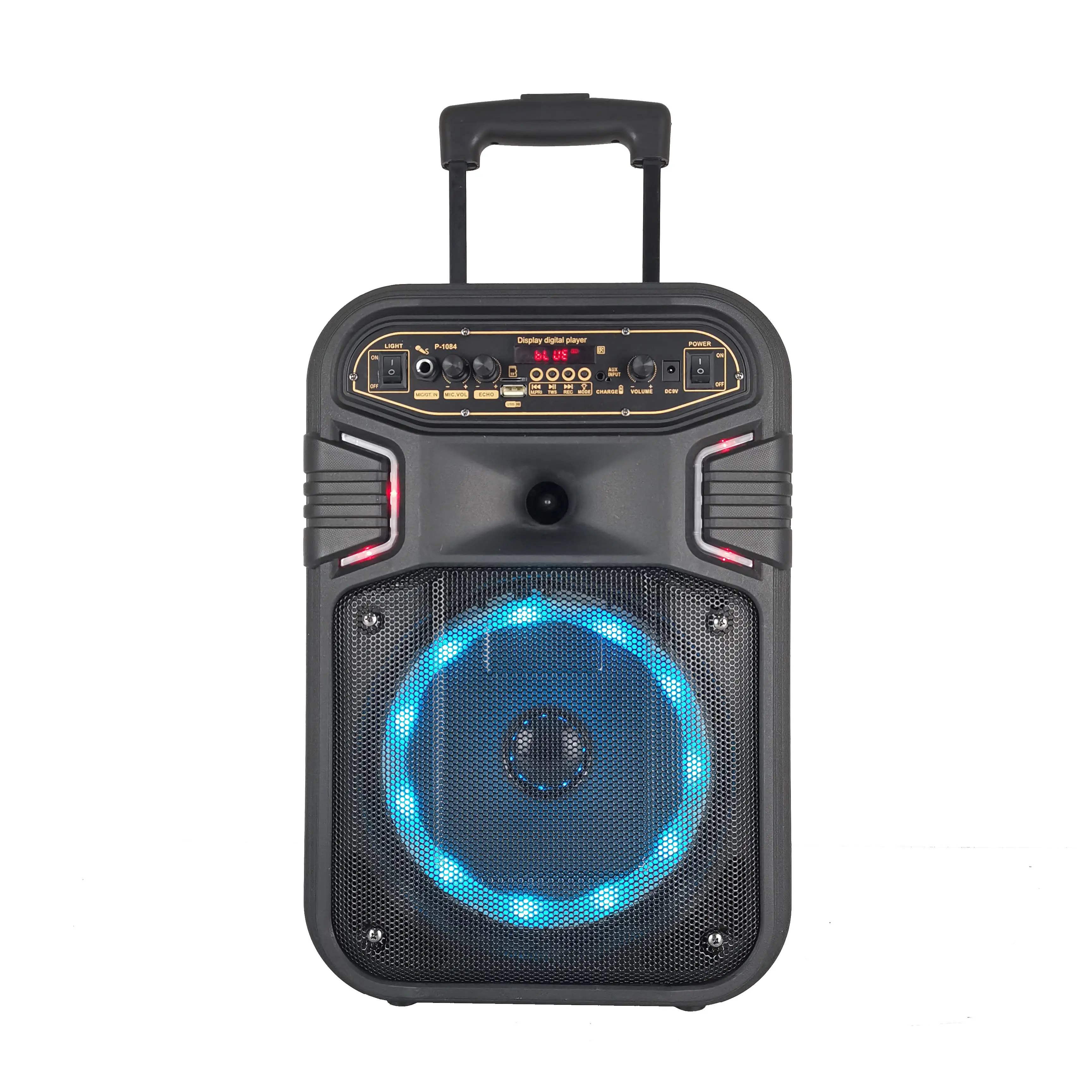 Altavoz de gran potencia con dientes azules, nuevo modelo, 8 pulgadas, 5,2, 20W, 40W