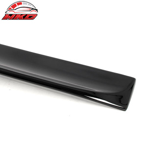 Convient pour Acura TSX Sedan 2009-2014, becquet de toit noir brillant - Product Image 6