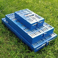 Nouvelle cage pliable en plastique pour pigeons de course avec fonction de suivi, cage de transport pour oiseaux de type H, marque SXV, garantie 1 an