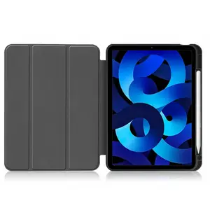 Nieuwe 10e Generatie Drievoudige Tablet Hoes Pu Lederen Tpu Sofshell 10.9 Inch Tablet Hoesjes Voor Apple Ipad 10 10.9 2022