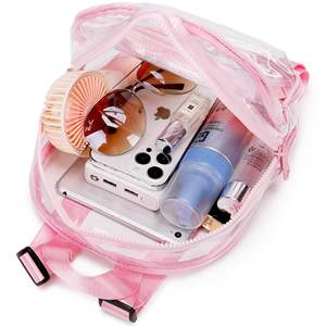 Mochila Transparente de PVC a Precio de Fábrica, Mochila Escolar Pequeña Informal para Niños, para Uso Diario y Deportivo - Product Image 3